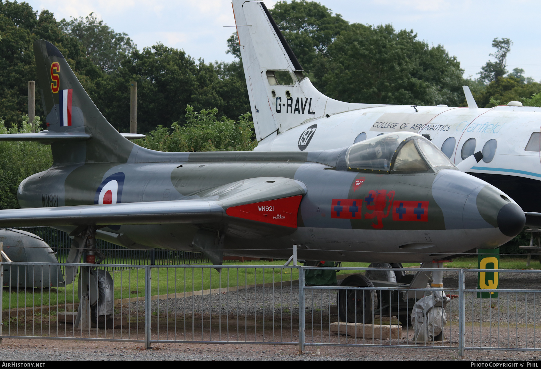 Aircraft Photo of WN904 / WN921 | Hawker Hunter F2 | UK - Air Force | AirHistory.net #382613