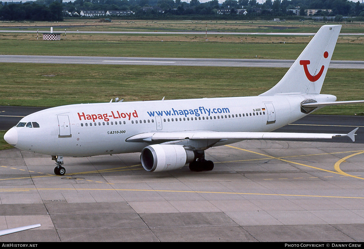 Aircraft Photo of D-AIDF | Airbus A310-304 | Hapag-Lloyd | AirHistory.net #382624