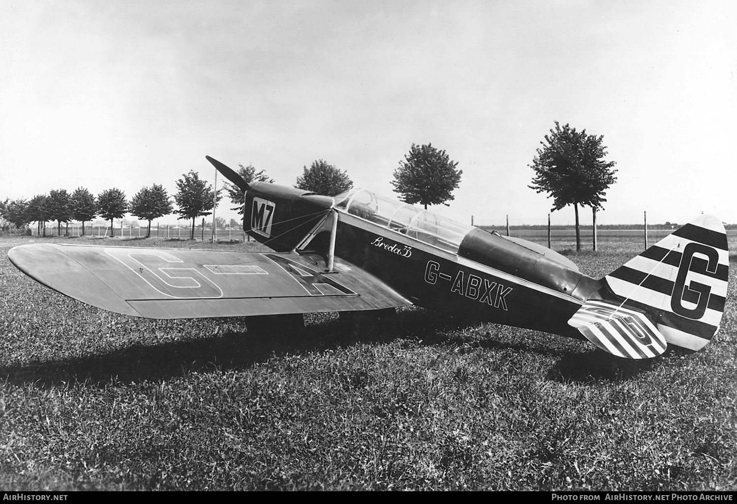 Aircraft Photo of G-ABXK | Breda Ba.33 | AirHistory.net #382626