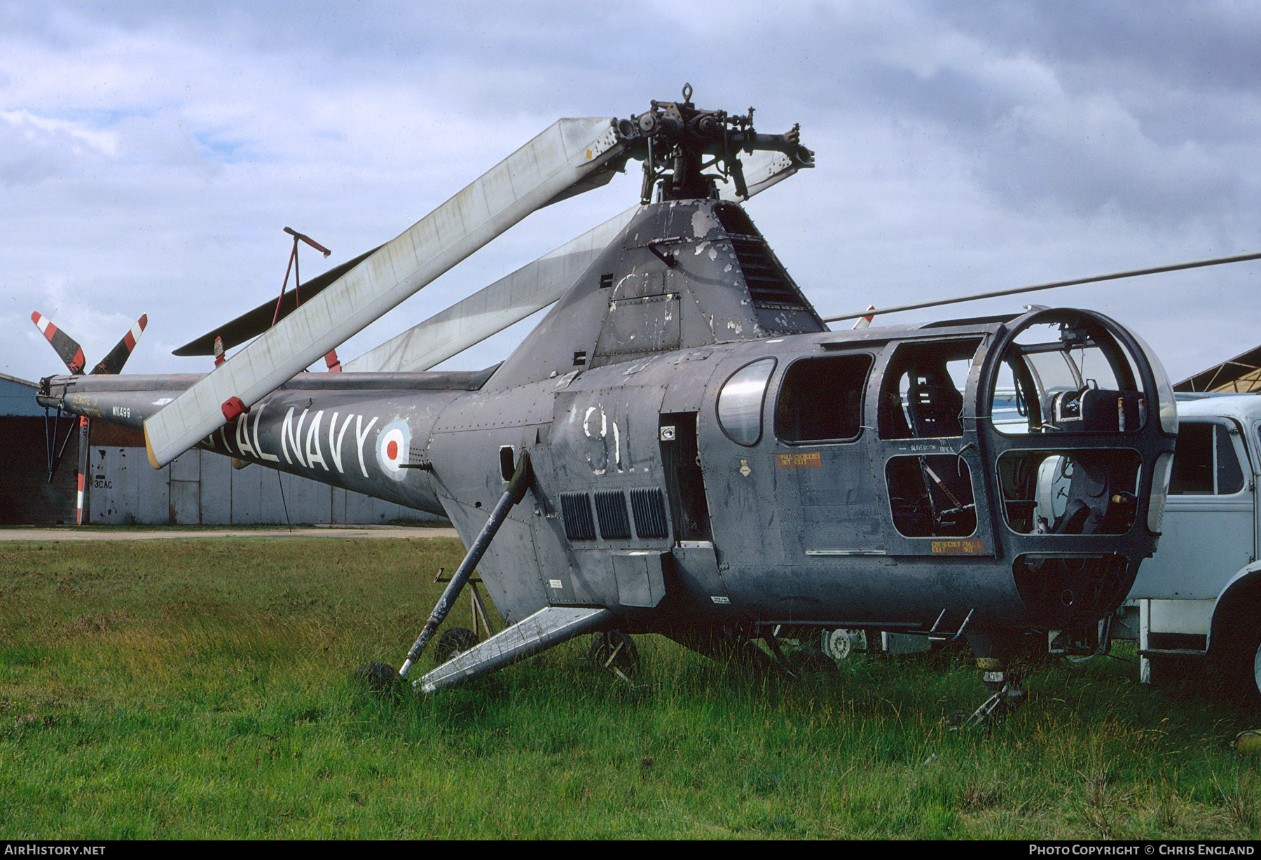 Aircraft Photo of WN499 | Westland WS-51 Dragonfly HR3 | UK - Navy | AirHistory.net #382633