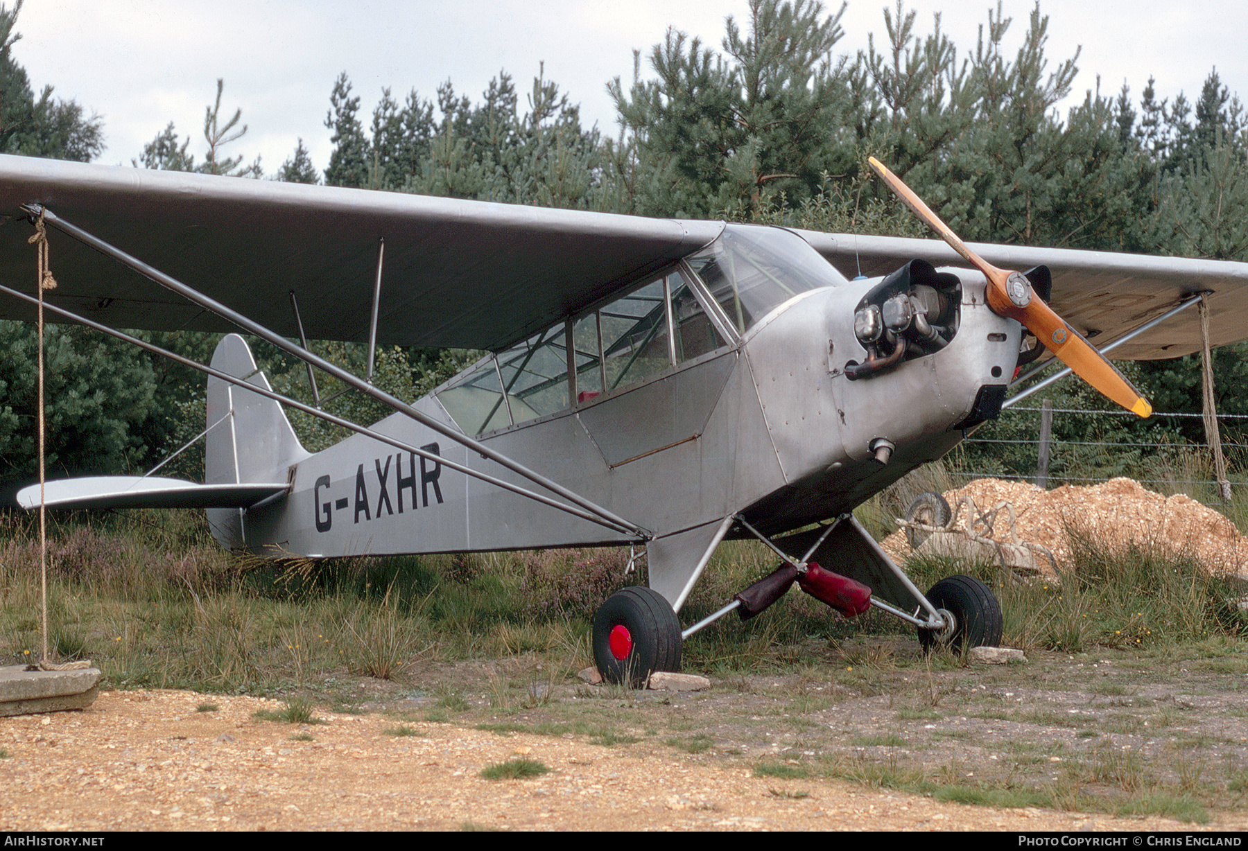 Aircraft Photo of G-AXHR | Piper J-3C-65 Cub | AirHistory.net #382638