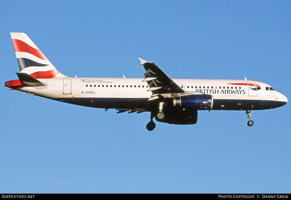 Aircraft Photo of G-EUUJ | Airbus A320-232 | British Airways | AirHistory.net #382641