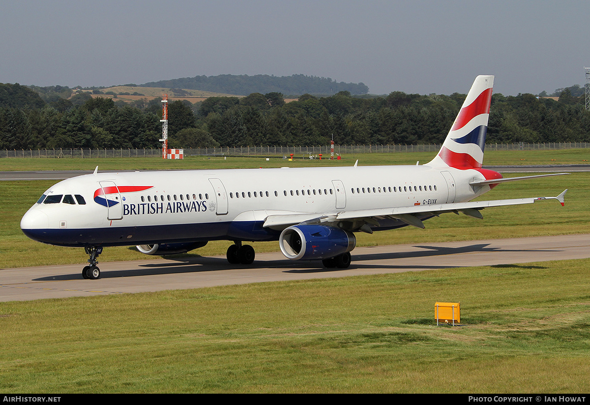 Aircraft Photo of G-EUXK | Airbus A321-231 | British Airways | AirHistory.net #382649