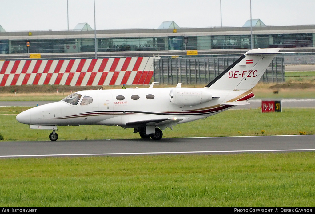 Aircraft Photo of OE-FZC | Cessna 510 Citation Mustang | GlobeAir | AirHistory.net #382667