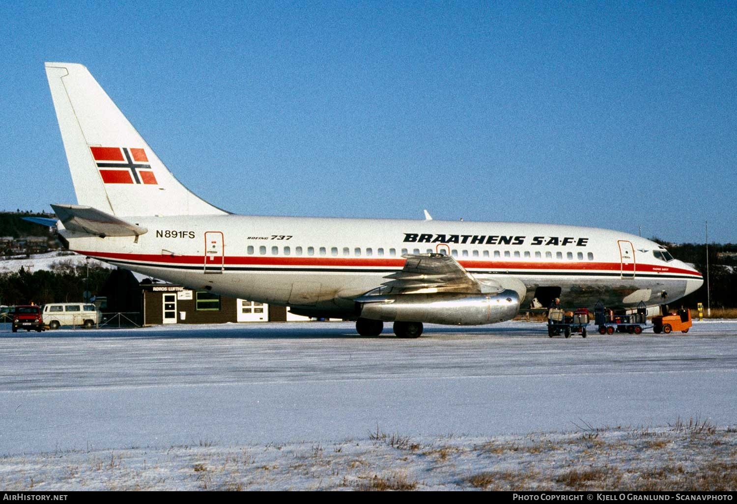 Aircraft Photo of N891FS | Boeing 737-205/Adv | Braathens SAFE | AirHistory.net #382679