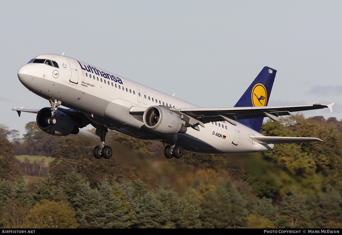 Aircraft Photo of D-AIQN | Airbus A320-211 | Lufthansa | AirHistory.net #382688