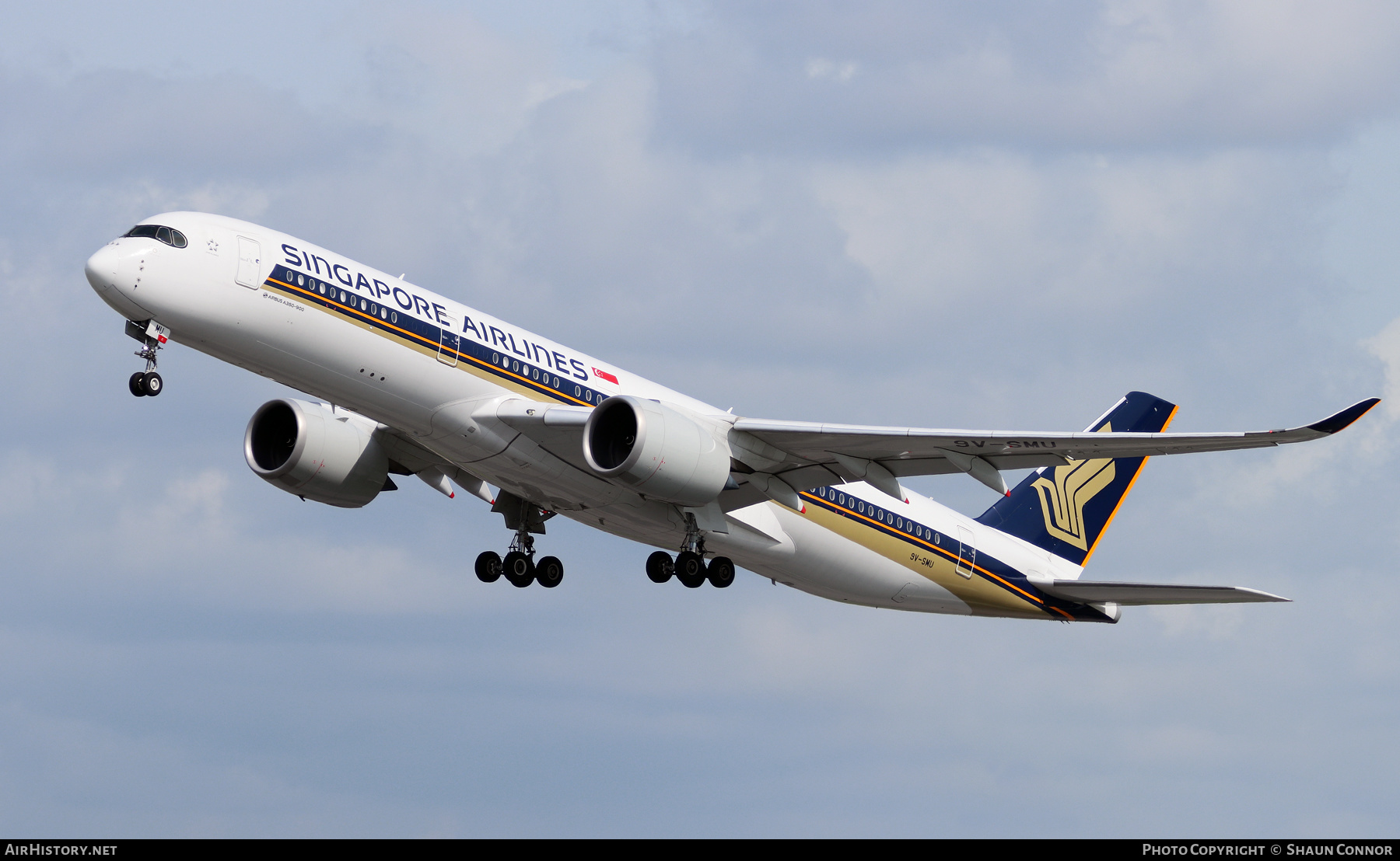 Aircraft Photo of 9V-SMU | Airbus A350-941 | Singapore Airlines | AirHistory.net #382706