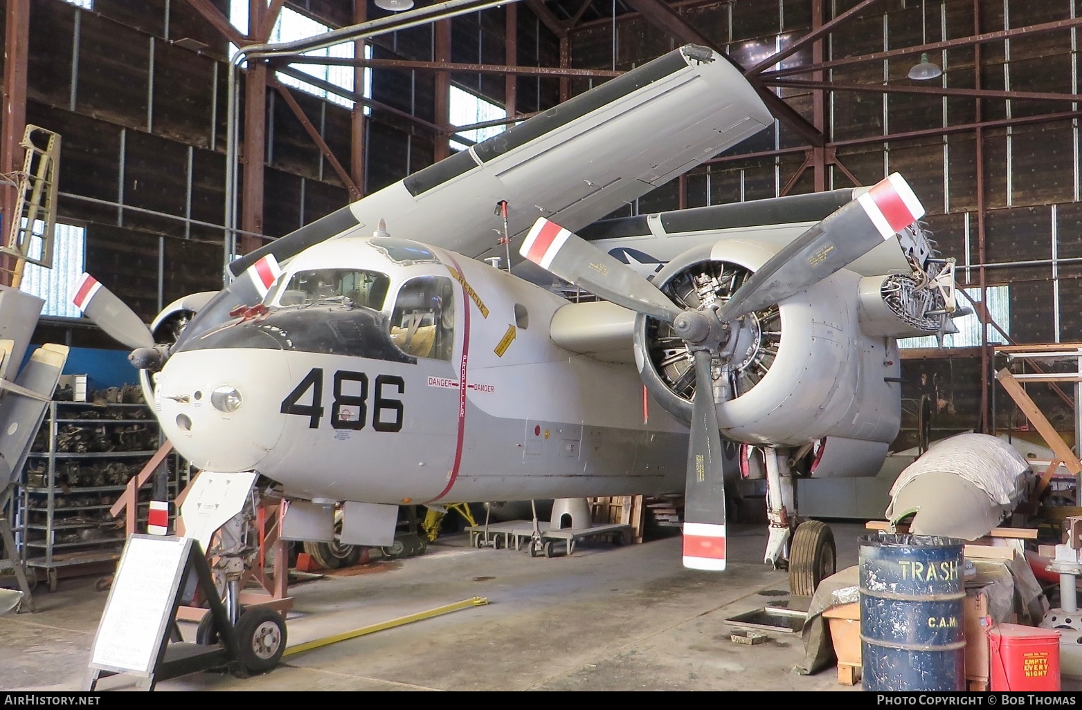 Aircraft Photo of 136486 / N486GT / 6486 | Grumman US-2A Tracker | USA - Navy | AirHistory.net #382710