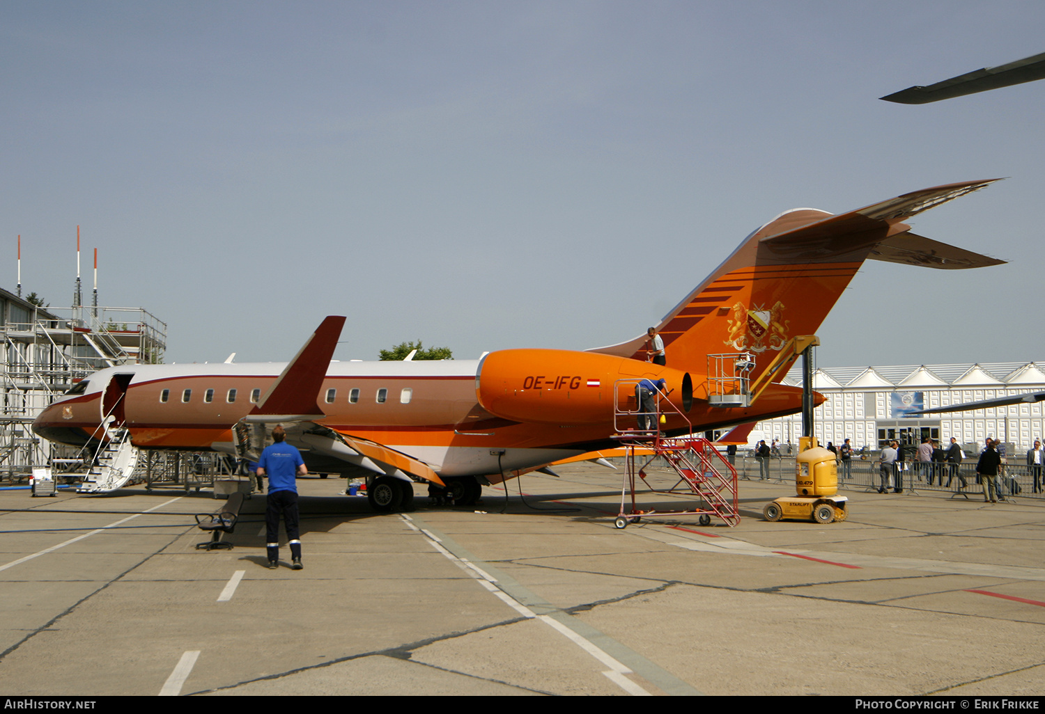 Aircraft Photo of OE-IFG | Bombardier Global 5000 (BD-700-1A11) | AirHistory.net #382715