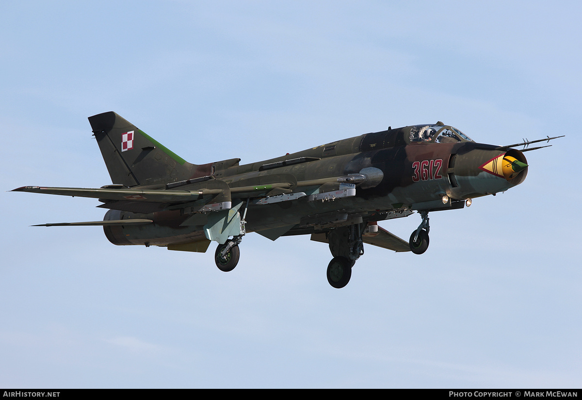 Aircraft Photo of 3612 | Sukhoi Su-22M4 | Poland - Air Force | AirHistory.net #382765