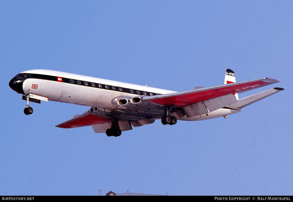 Aircraft Photo of G-APMG | De Havilland D.H. 106 Comet 4B | BEA - British European Airways | AirHistory.net #382767