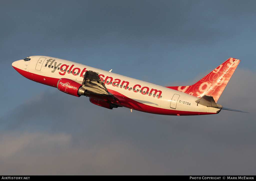 Aircraft Photo of G-OTDA | Boeing 737-31S | Flyglobespan | AirHistory.net #382768