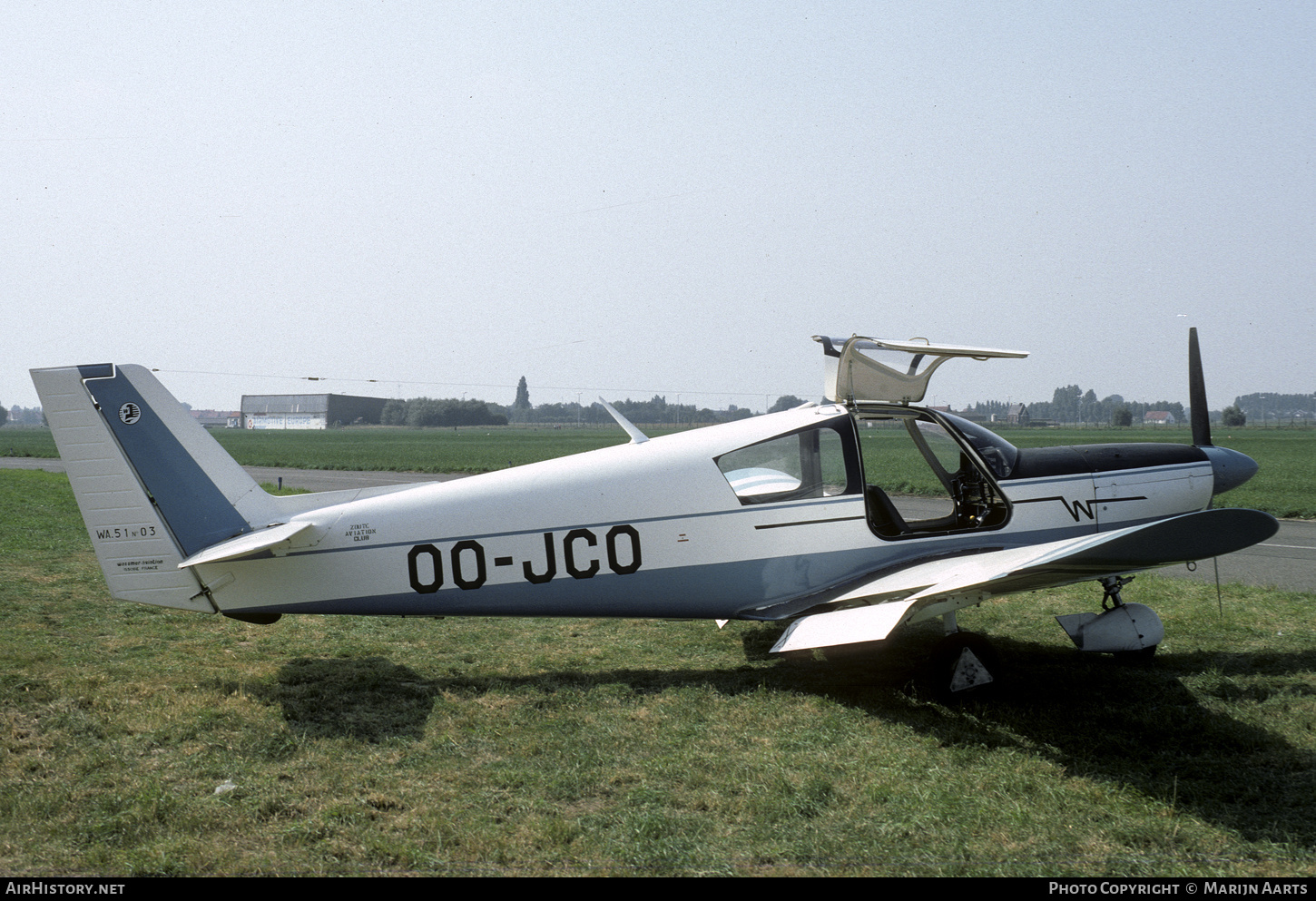 Aircraft Photo of OO-JCO | Wassmer WA-51 Pacific | Zoute Aviation Club | AirHistory.net #382776