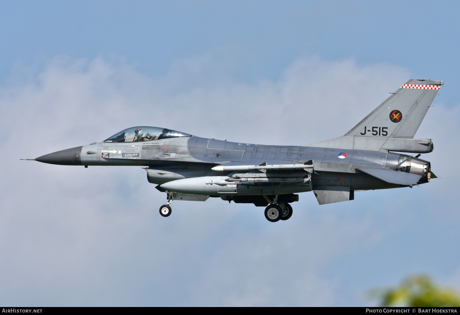Aircraft Photo of J-515 | General Dynamics F-16AM Fighting Falcon | Netherlands - Air Force | AirHistory.net #382796