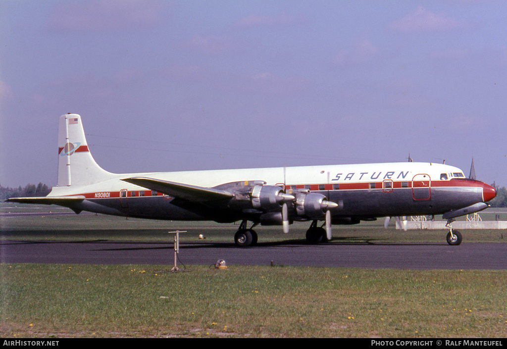 Aircraft Photo of N90801 | Douglas DC-7C | Saturn Airways | AirHistory.net #382808