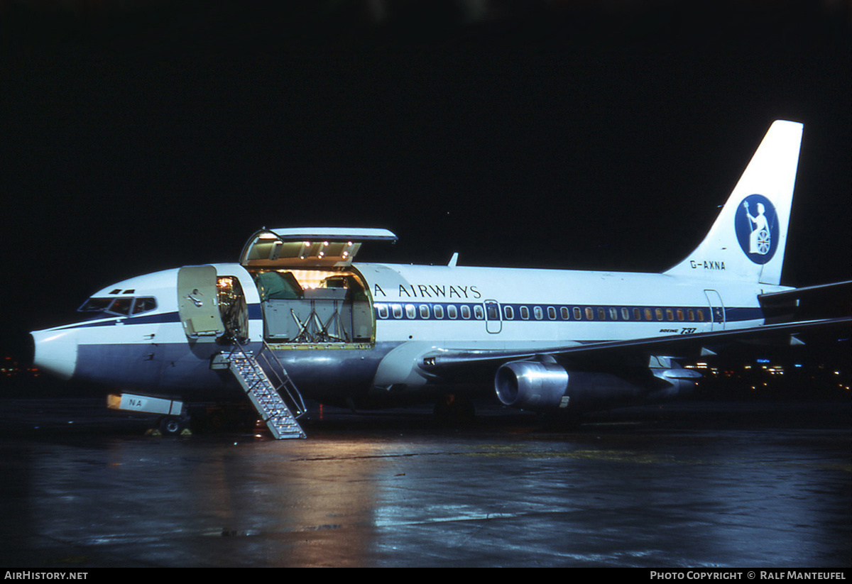 Aircraft Photo of G-AXNA | Boeing 737-204C | Britannia Airways | AirHistory.net #382825