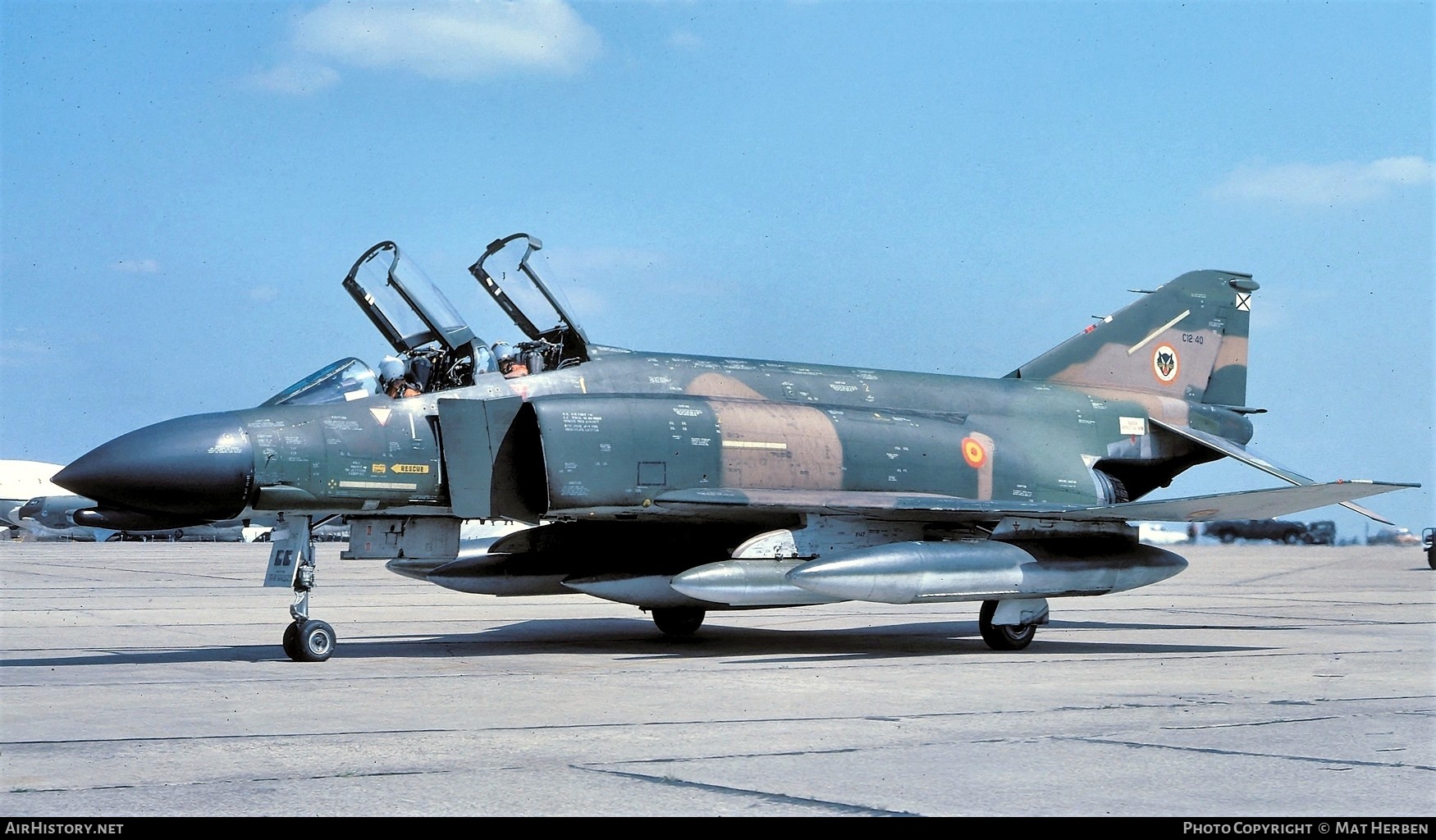 Aircraft Photo of C12-40 | McDonnell F-4C Phantom II | Spain - Air Force | AirHistory.net #382835