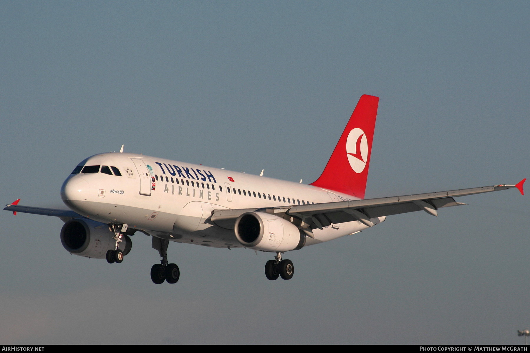 Aircraft Photo of TC-JLP | Airbus A319-132 | Turkish Airlines | AirHistory.net #382847