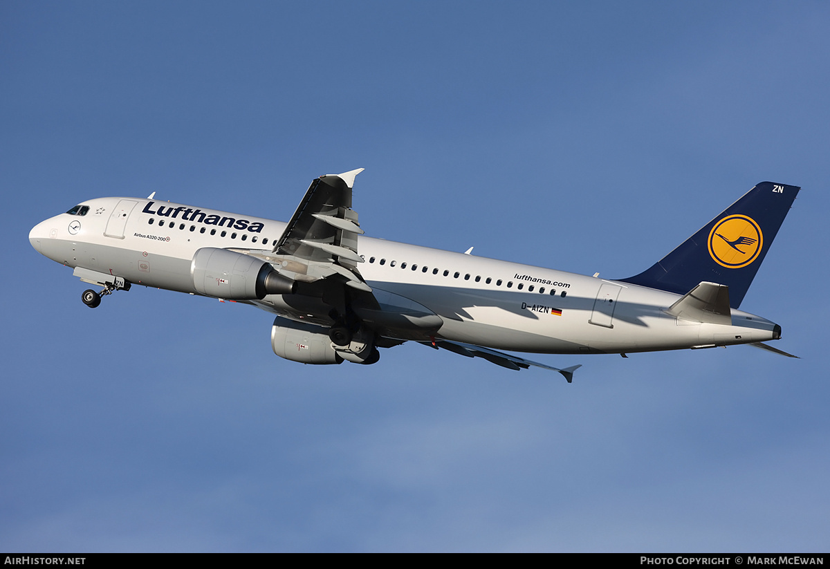 Aircraft Photo of D-AIZN | Airbus A320-214 | Lufthansa | AirHistory.net #382855