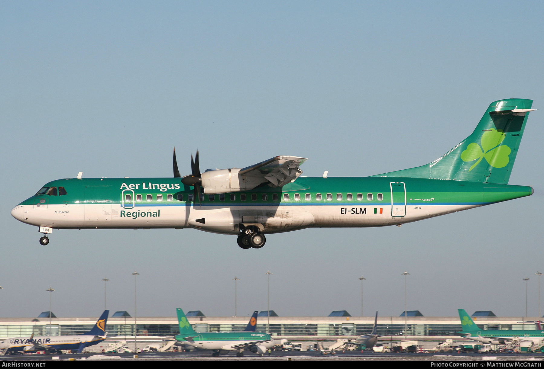 Aircraft Photo of EI-SLM | ATR ATR-72-212 | Aer Lingus Regional | AirHistory.net #382862