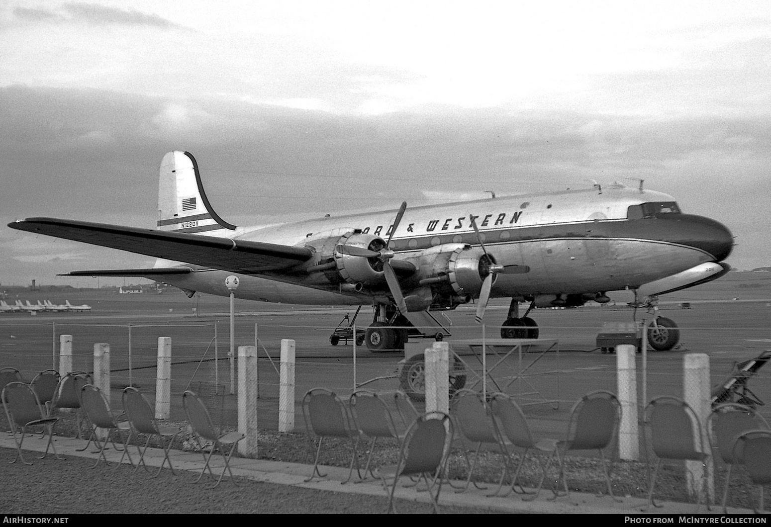 Aircraft Photo of N1220V | Douglas C-54A Skymaster | Seaboard & Western Airlines | AirHistory.net #382873
