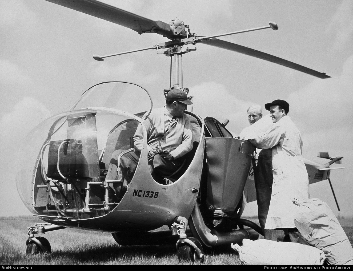 Aircraft Photo of NC133B | Bell 47B-3 | AirHistory.net #382880