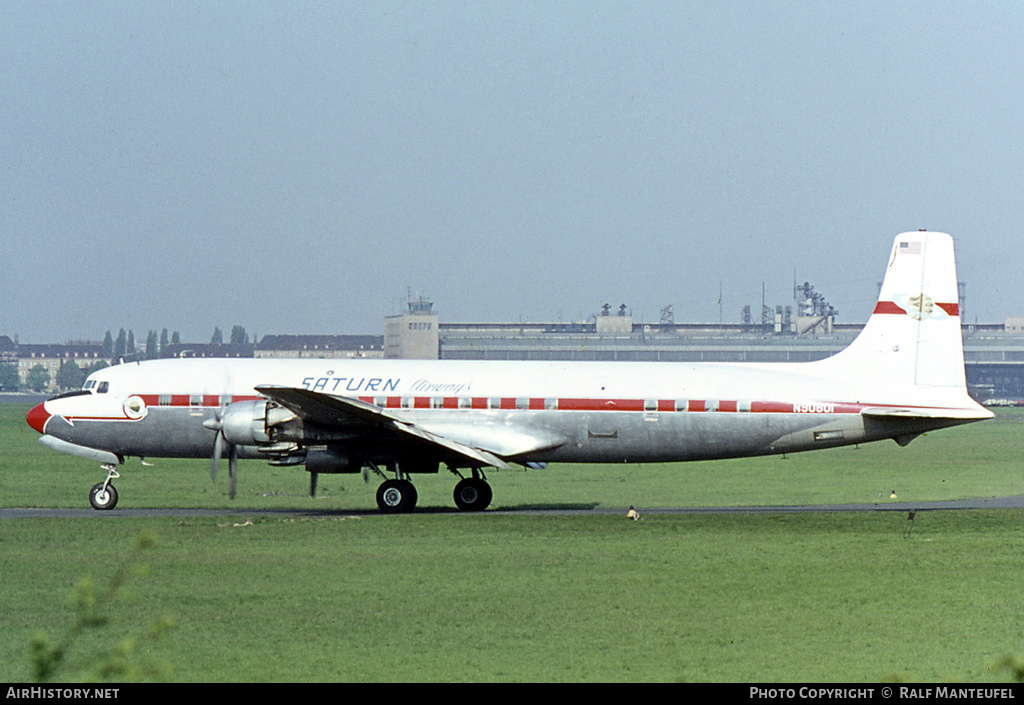 Aircraft Photo of N90801 | Douglas DC-7C | Saturn Airways | AirHistory.net #382892