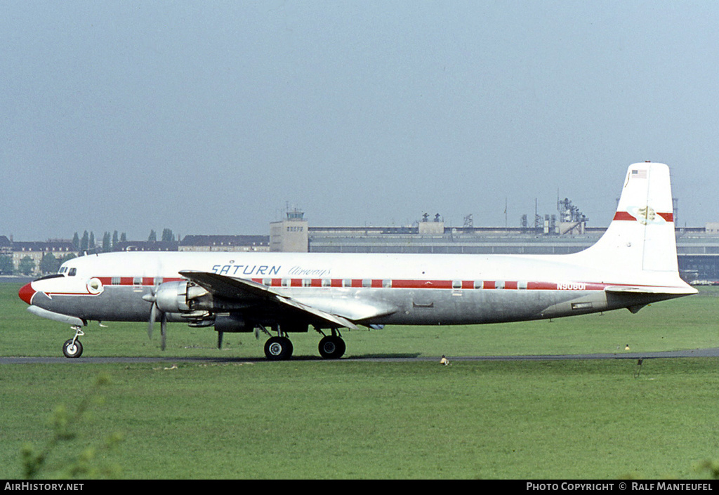 Aircraft Photo of N90801 | Douglas DC-7C | Saturn Airways | AirHistory.net #382892