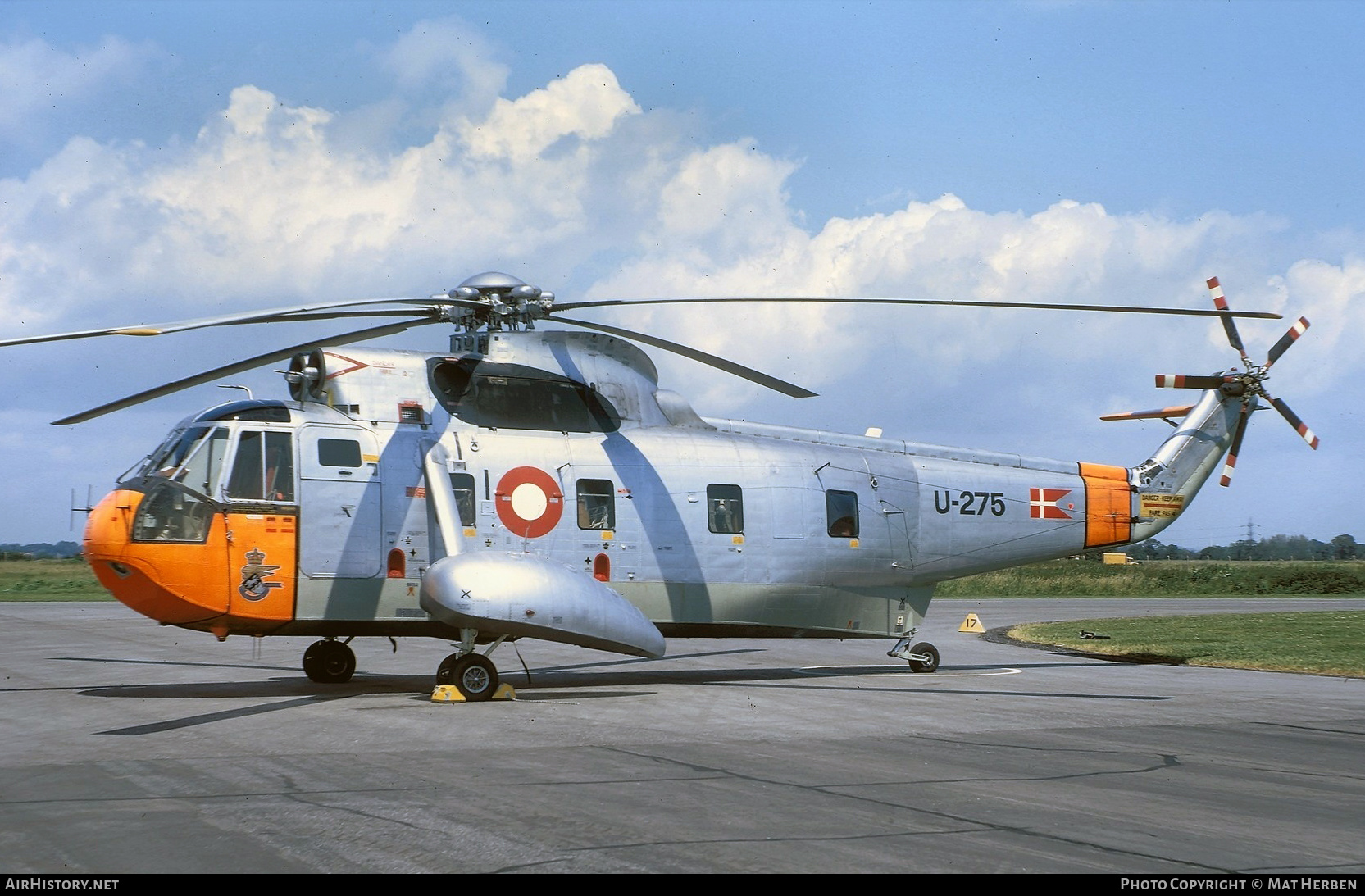Aircraft Photo of U-275 | Sikorsky S-61A-1 Sea King | Denmark - Air Force | AirHistory.net #382896
