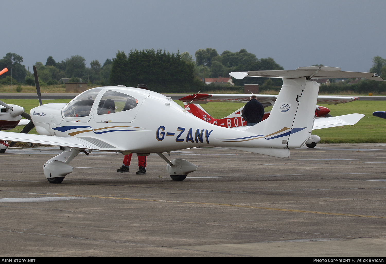 Aircraft Photo of G-ZANY | Diamond DA40D Diamond Star TDI | Altair Aviation | AirHistory.net #382913