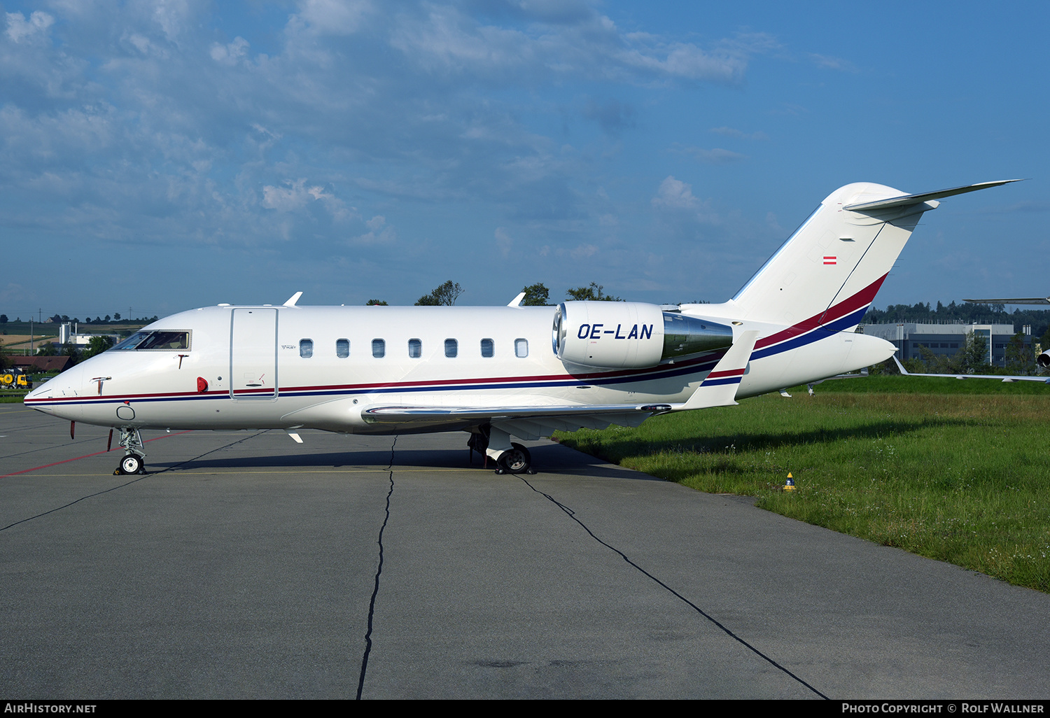 Aircraft Photo of OE-LAN | Bombardier Challenger 650 (CL-600-2B16) | AirHistory.net #382920