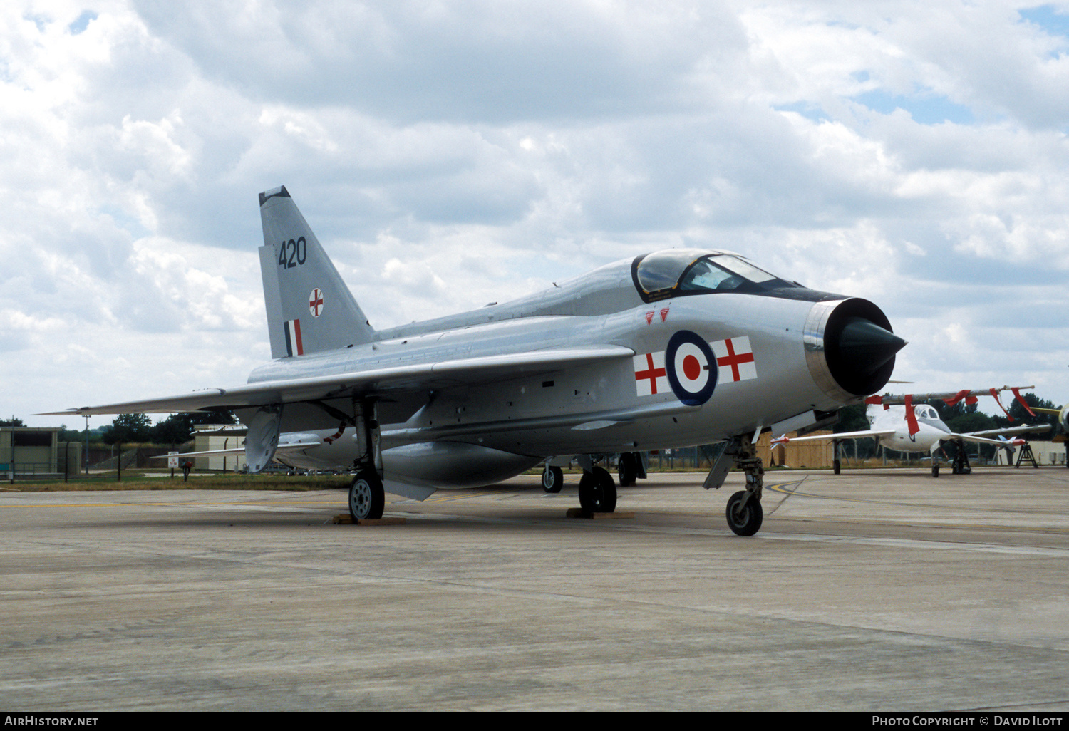 Aircraft Photo of XS420 | English Electric Lightning T5 | UK - Air Force | AirHistory.net #382922