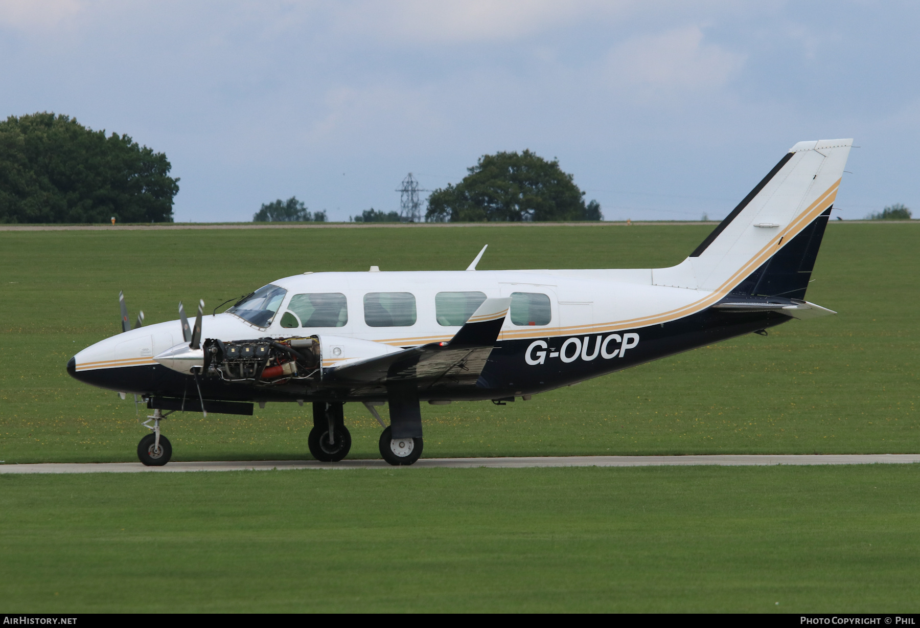 Aircraft Photo of G-OUCP | Piper PA-31-325 Navajo C/R | AirHistory.net #382925