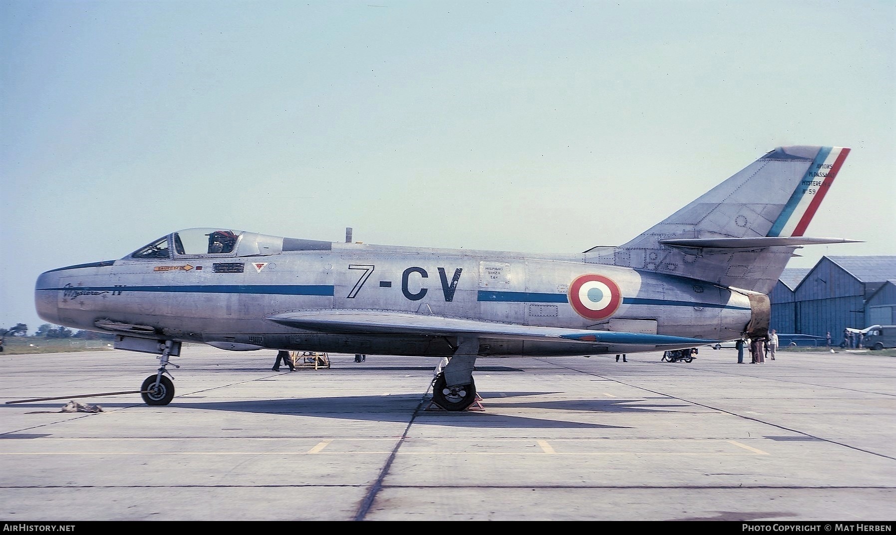 Aircraft Photo of 59 | Dassault MD-454 Mystere IV A | France - Air Force | AirHistory.net #382936