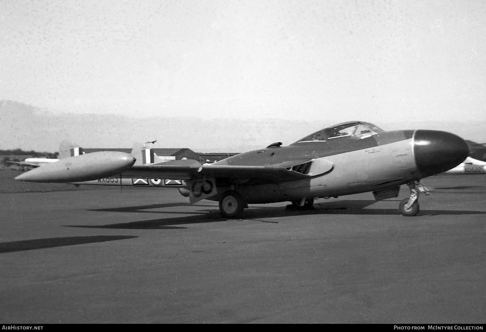 Aircraft Photo of WX863 | De Havilland D.H. 112 Venom NF3 | UK - Air Force | AirHistory.net #382944