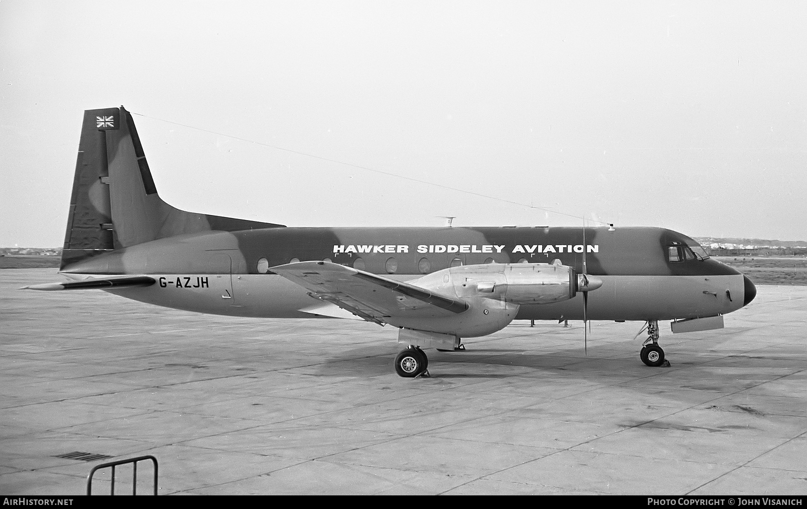 Aircraft Photo of G-AZJH | Hawker Siddeley HS-748 Srs2A/271LFD | Hawker Siddeley Aviation | AirHistory.net #382948