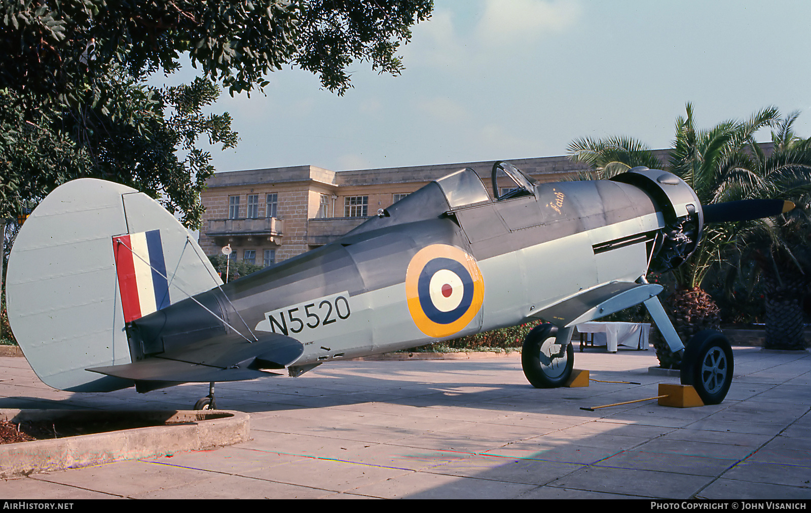 Aircraft Photo of N5520 | Gloster Sea Gladiator | UK - Air Force | AirHistory.net #382950