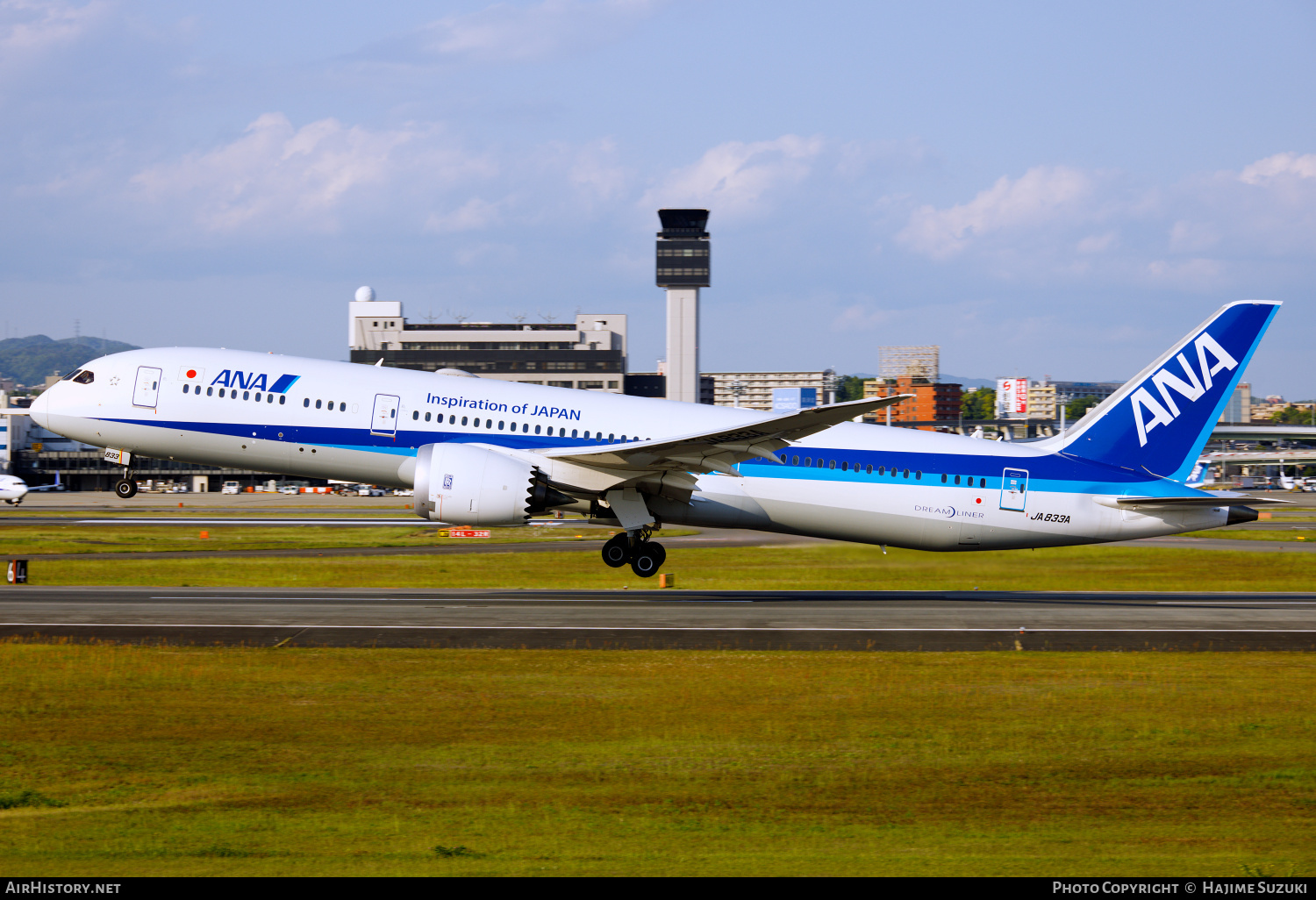 Aircraft Photo of JA833A | Boeing 787-9 Dreamliner | All Nippon Airways - ANA | AirHistory.net #382968