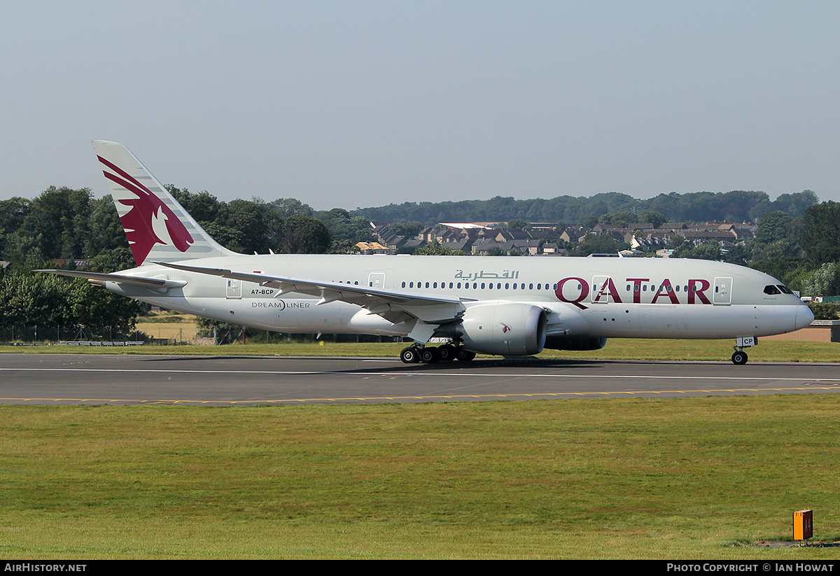 Aircraft Photo of A7-BCP | Boeing 787-8 Dreamliner | Qatar Airways | AirHistory.net #382989