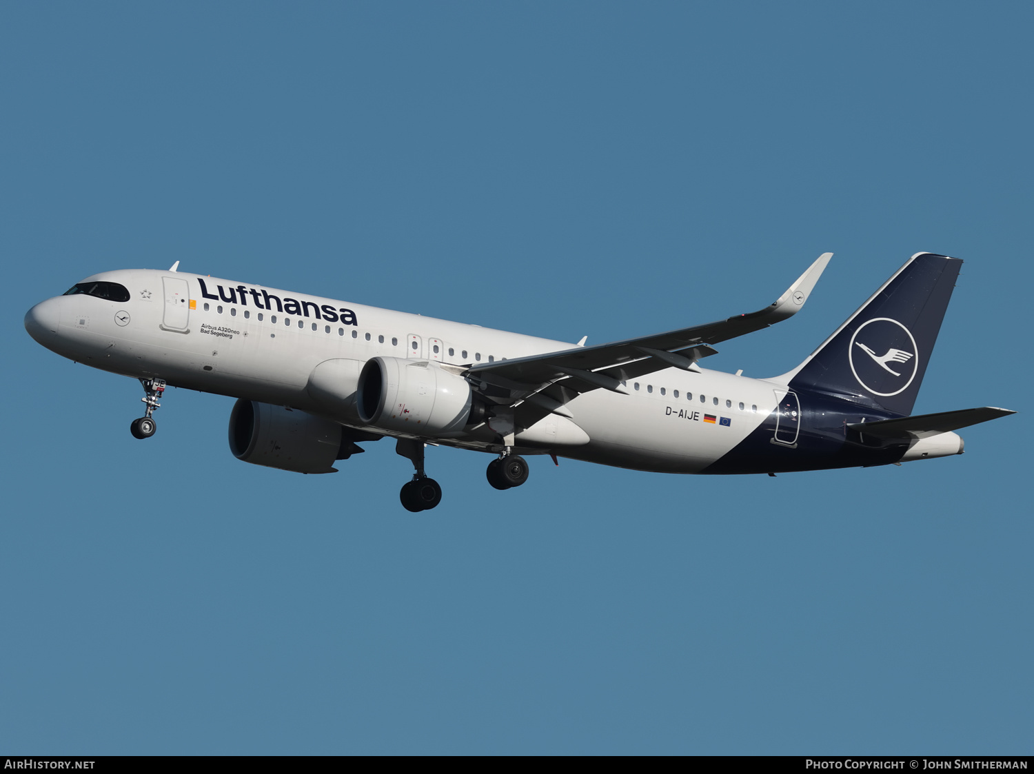 Aircraft Photo of D-AIJE | Airbus A320-271N | Lufthansa | AirHistory.net #383019