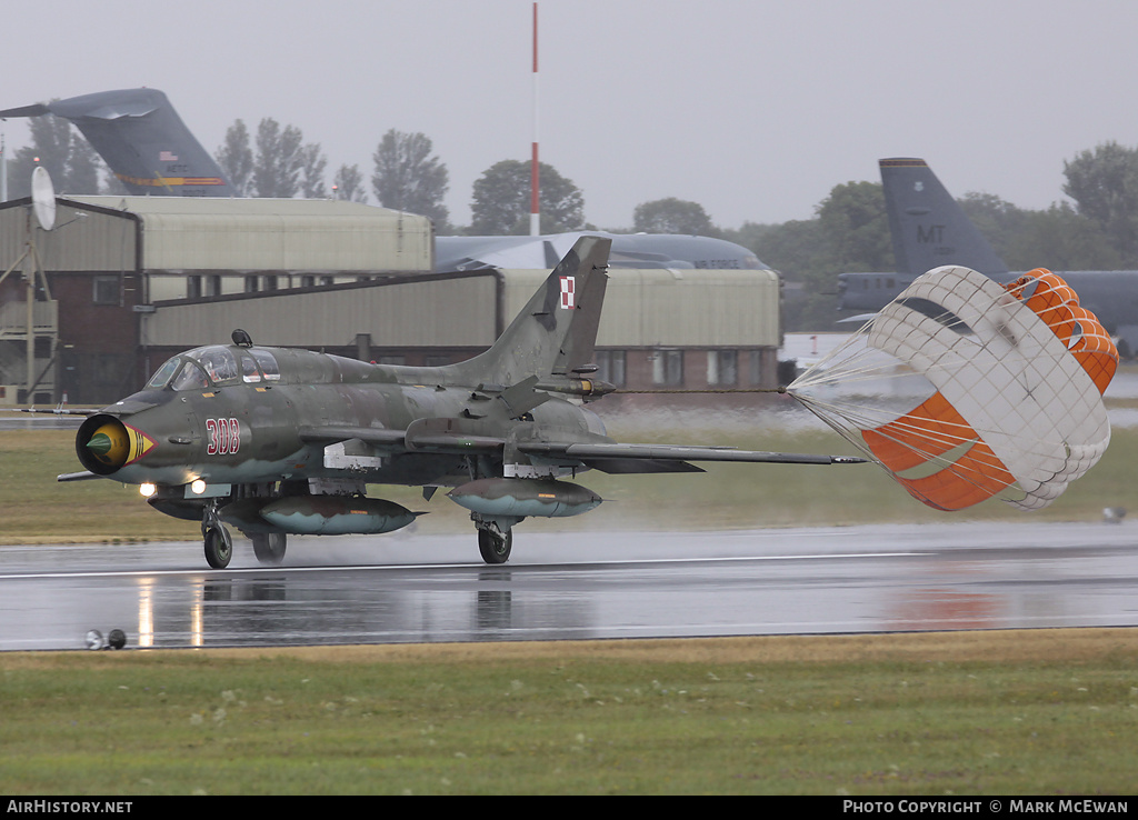 Aircraft Photo of 308 | Sukhoi Su-22UM3K | Poland - Air Force | AirHistory.net #383043