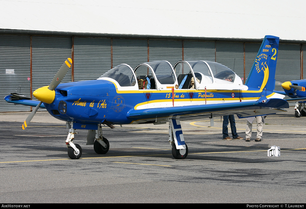 Aircraft Photo of 102 | Socata TB-30 Epsilon | France - Air Force | AirHistory.net #383048