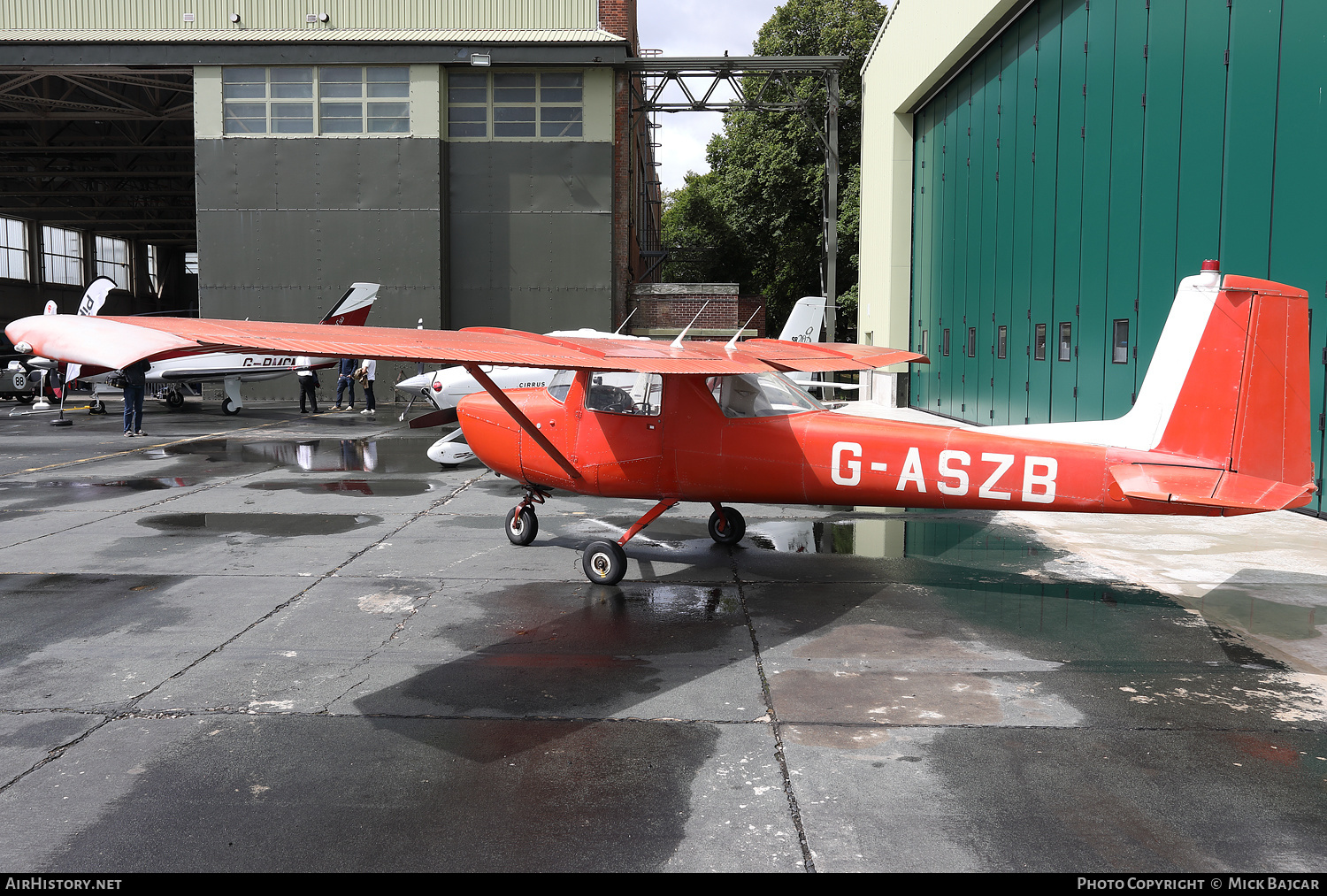 Aircraft Photo of G-ASZB | Cessna 150E | AirHistory.net #383051