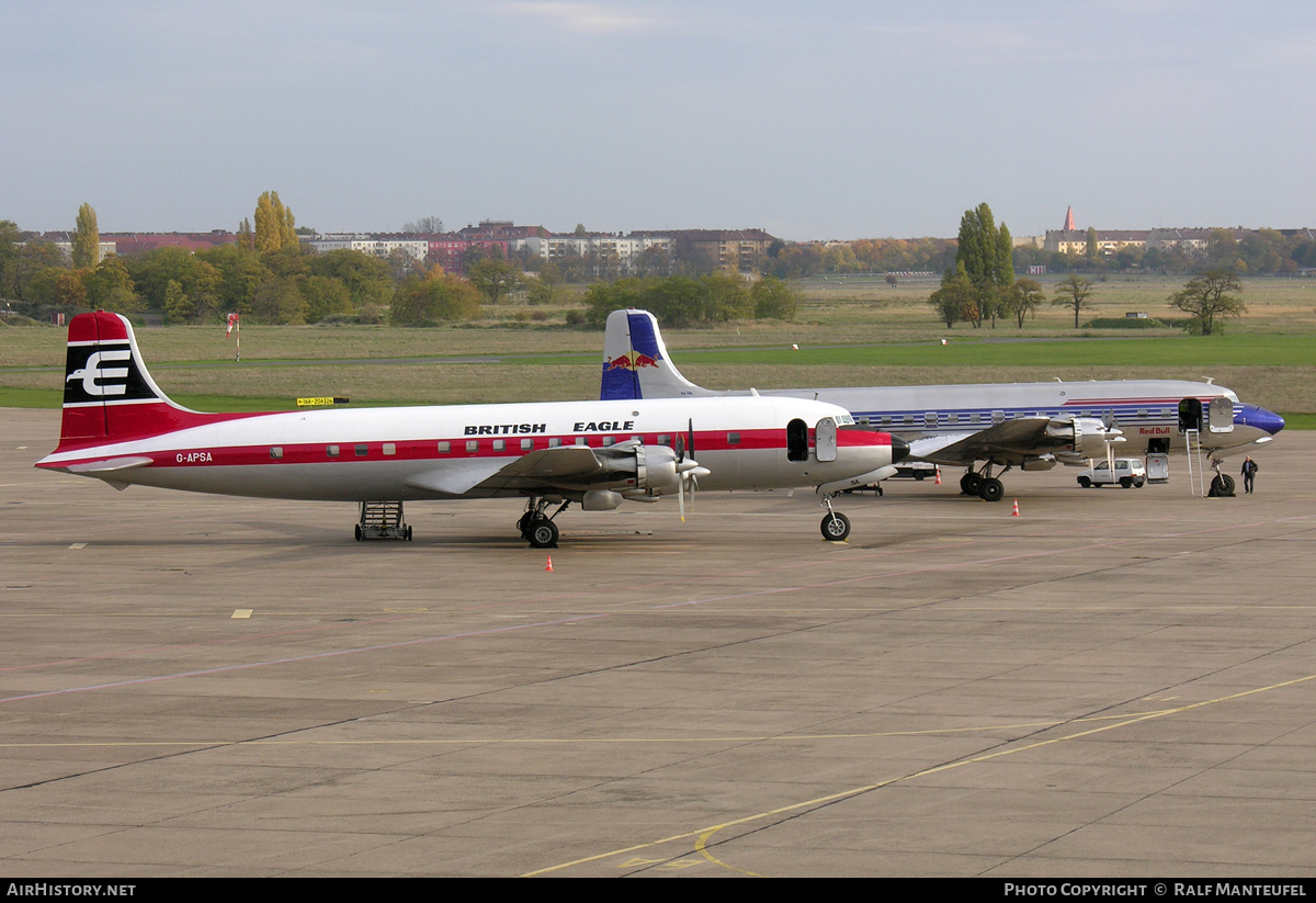 Aircraft Photo of G-APSA | Douglas DC-6A(C) | British Eagle International Airlines | AirHistory.net #383055