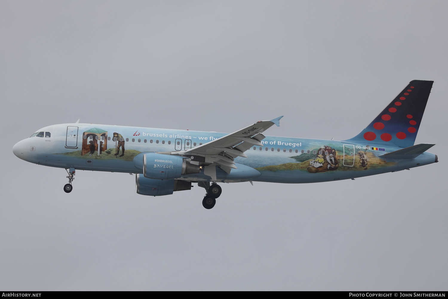 Aircraft Photo of OO-SNE | Airbus A320-214 | Brussels Airlines | AirHistory.net #383056