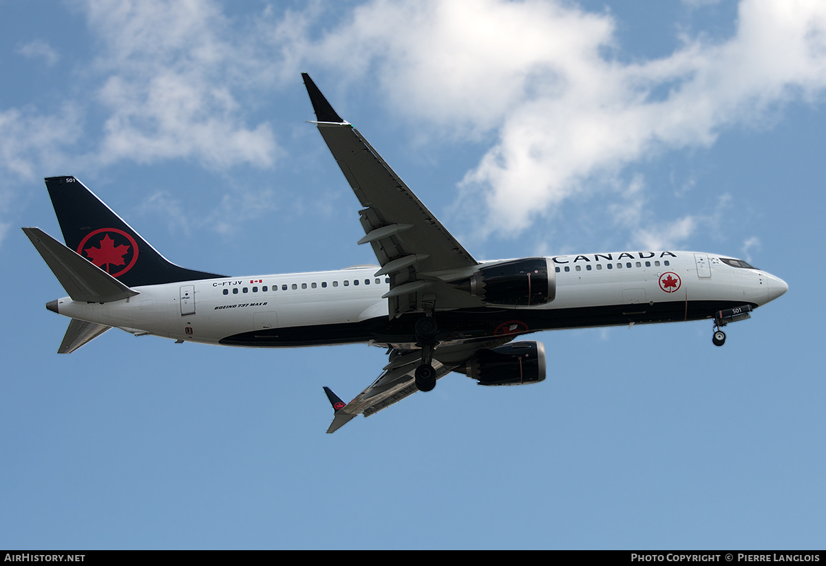 Aircraft Photo of C-FTJV | Boeing 737-8 Max 8 | Air Canada | AirHistory.net #383075