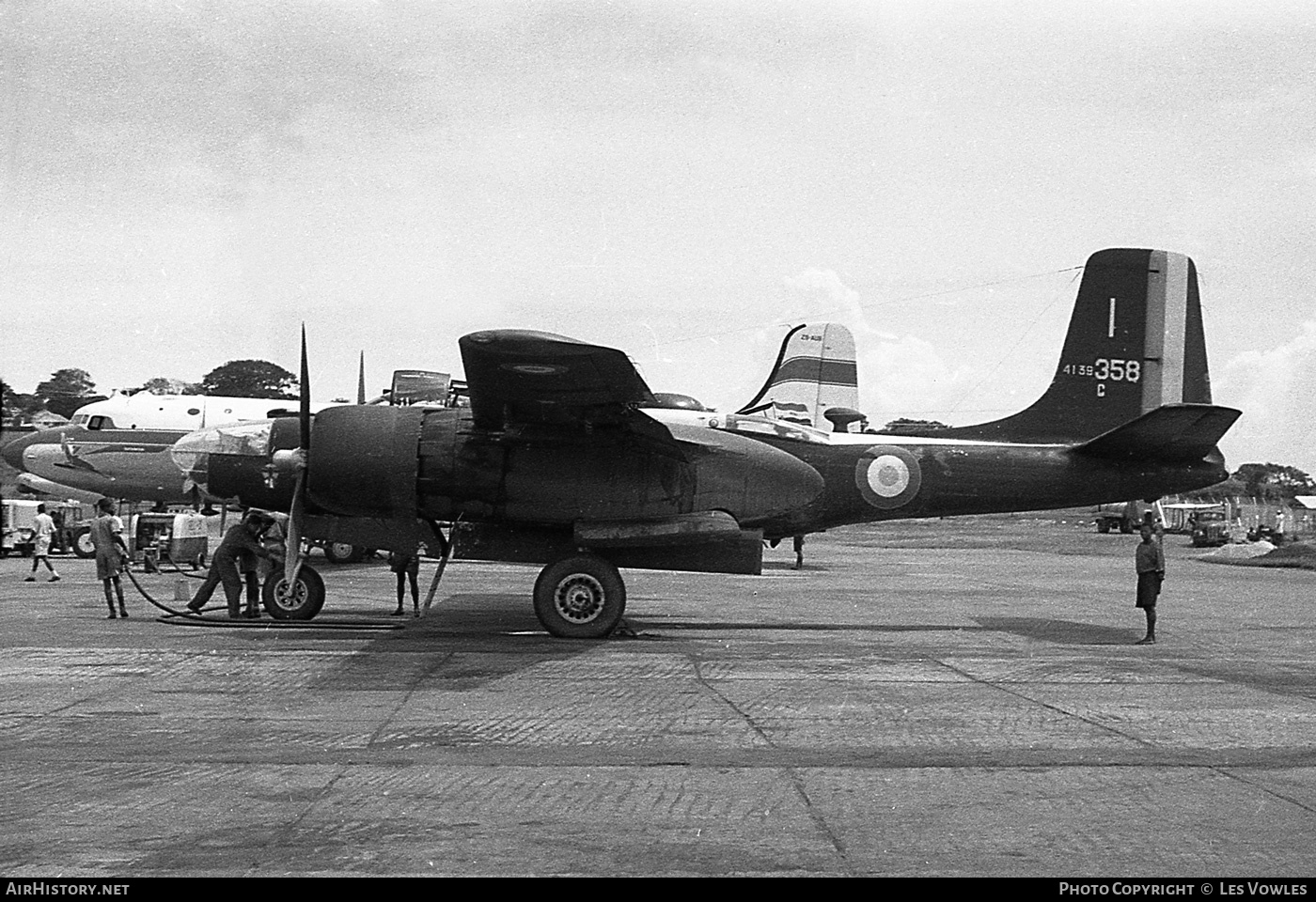 Aircraft Photo of 358 / 41-39358 | Douglas B-26C Invader | France - Air Force | AirHistory.net #383082