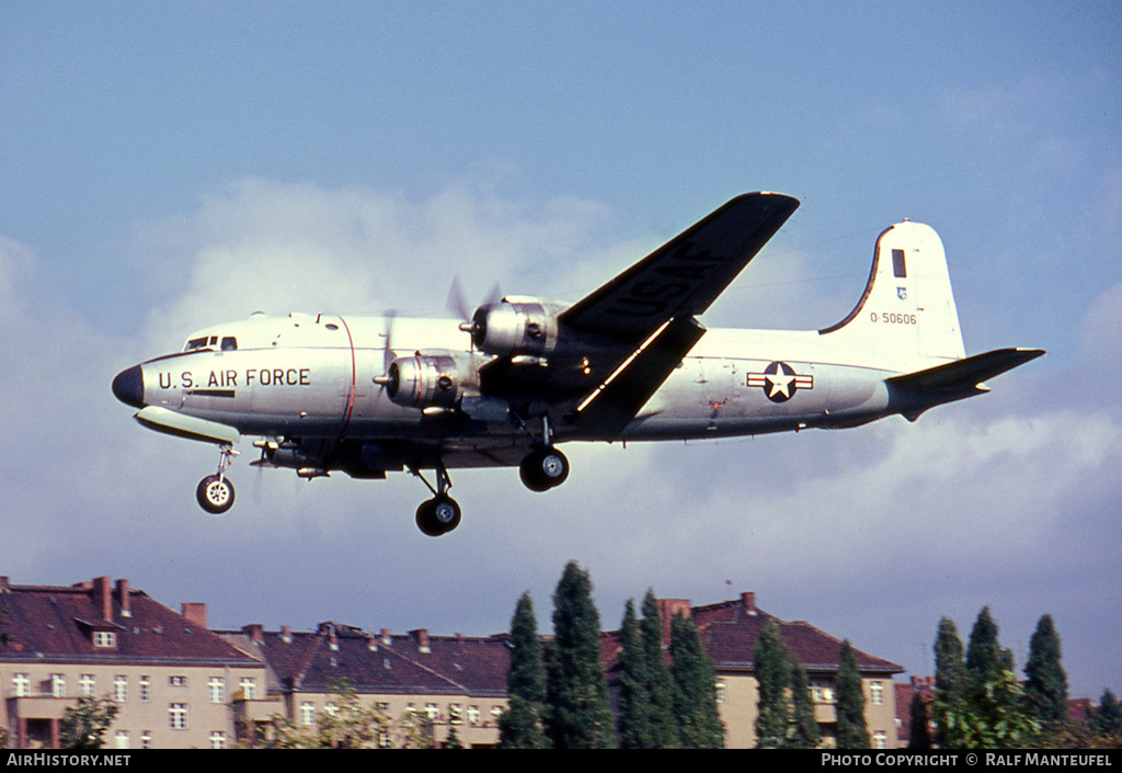 Aircraft Photo of 45-606 / 0-50606 | Douglas C-54G Skymaster | USA - Air Force | AirHistory.net #383085