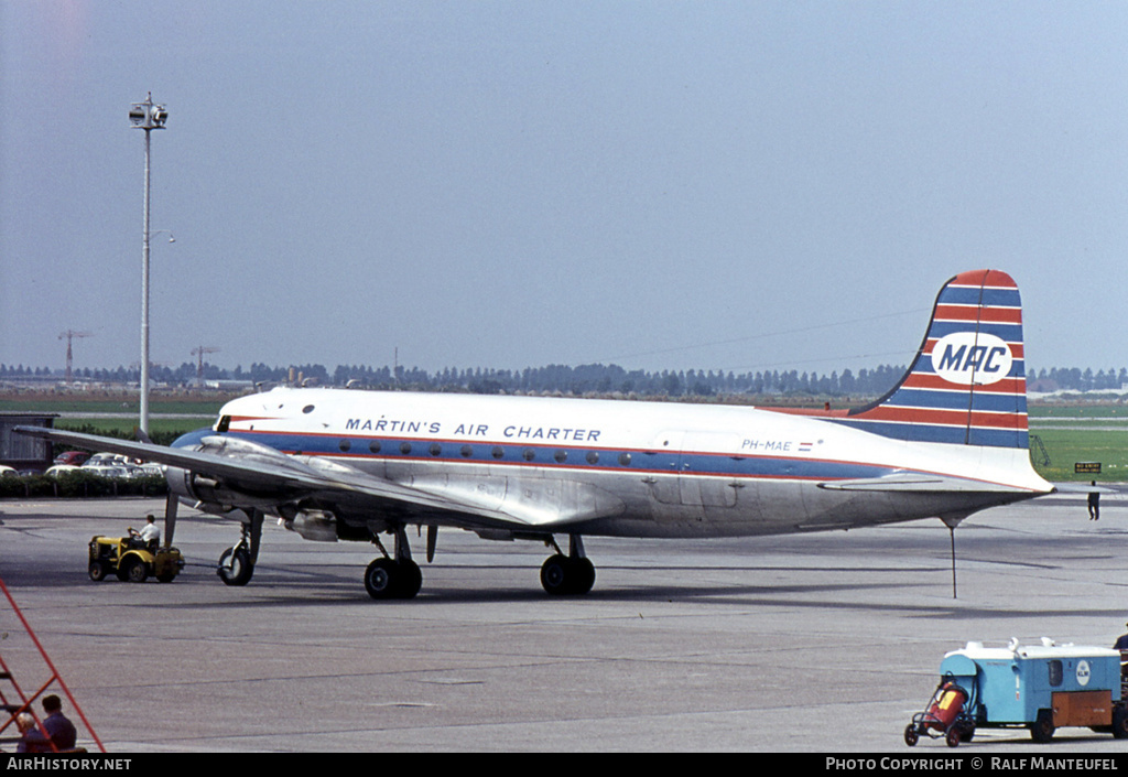 Aircraft Photo of PH-MAE | Douglas C-54B Skymaster | Martin's Air Charter - MAC | AirHistory.net #383090