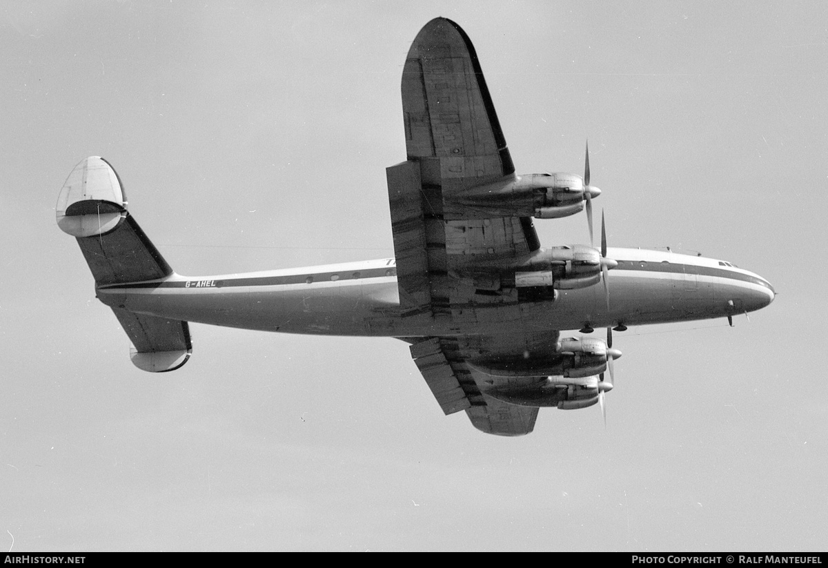 Aircraft Photo of G-AHEL | Lockheed L-049E Constellation | Trans-European Airways | AirHistory.net #383096